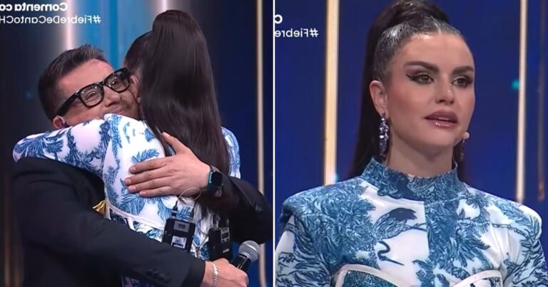 Emilia Dides se quiebra en pantalla por reencuentro con su excoach de Rojo