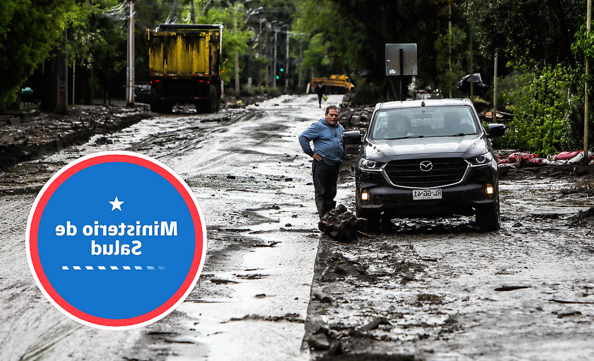 Minsal activa alerta sanitaria en toda la RM por 45 días ante la amenaza de nuevos aluviones
